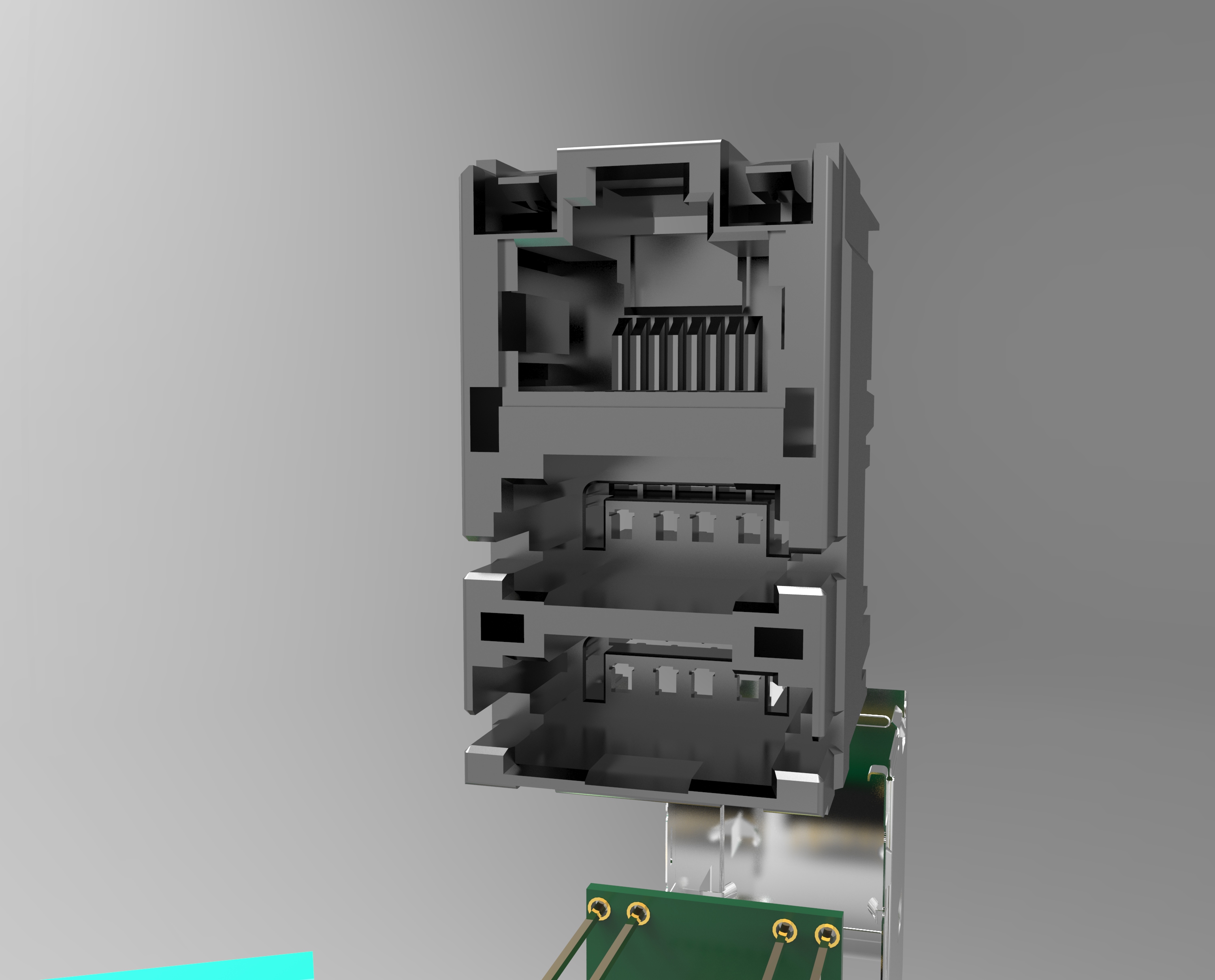 带PS2-局域网的双USB2.0-USB3.0